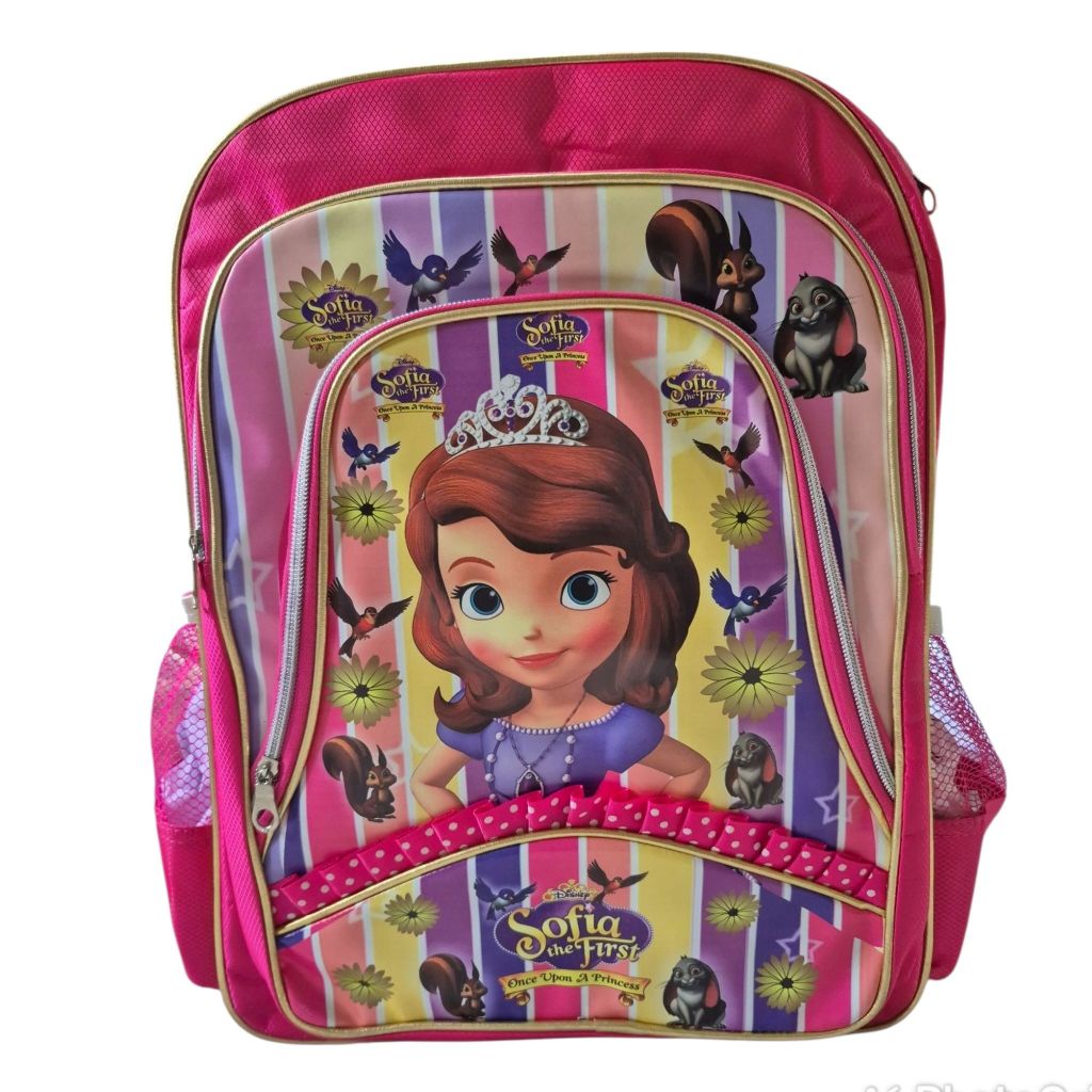 Tas Sekolah Ransel Anak SD Motif Princess Sofia