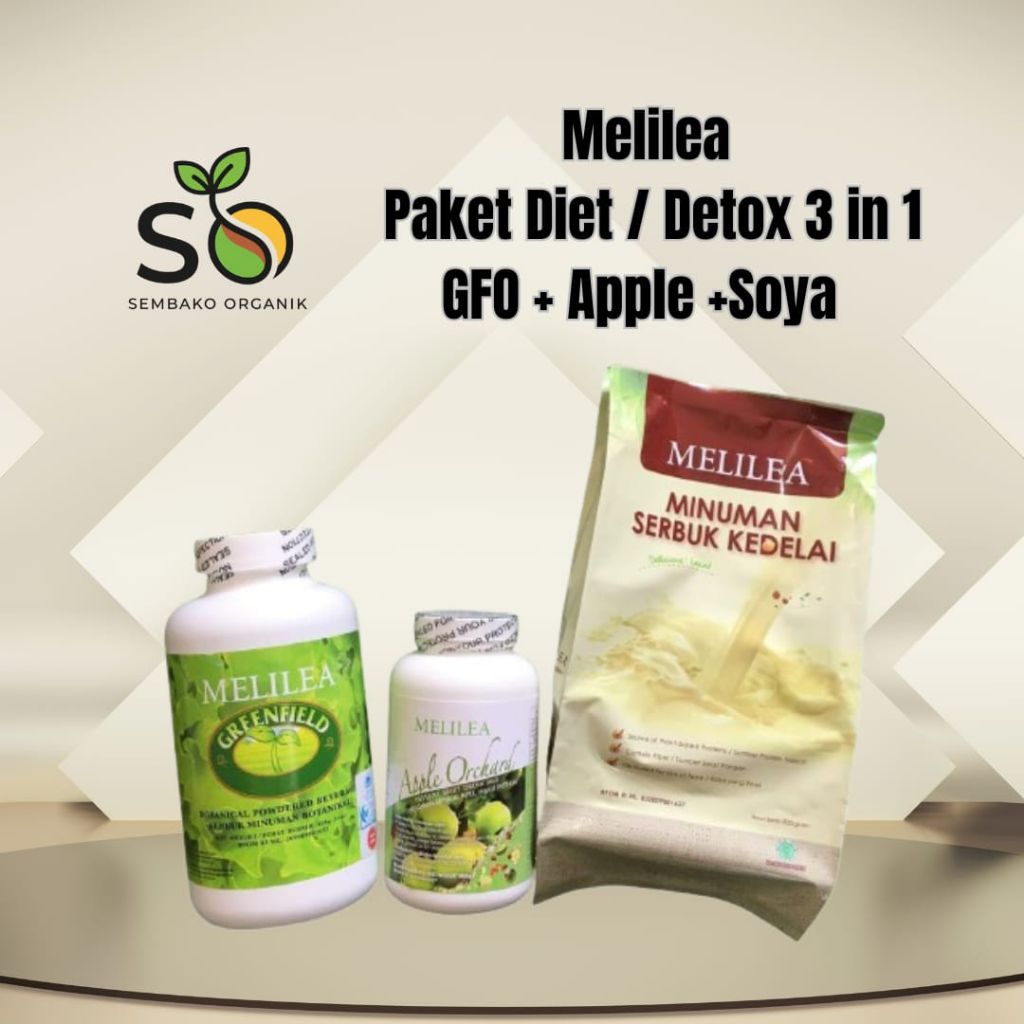 Melilea Paket Detox 3 in 1