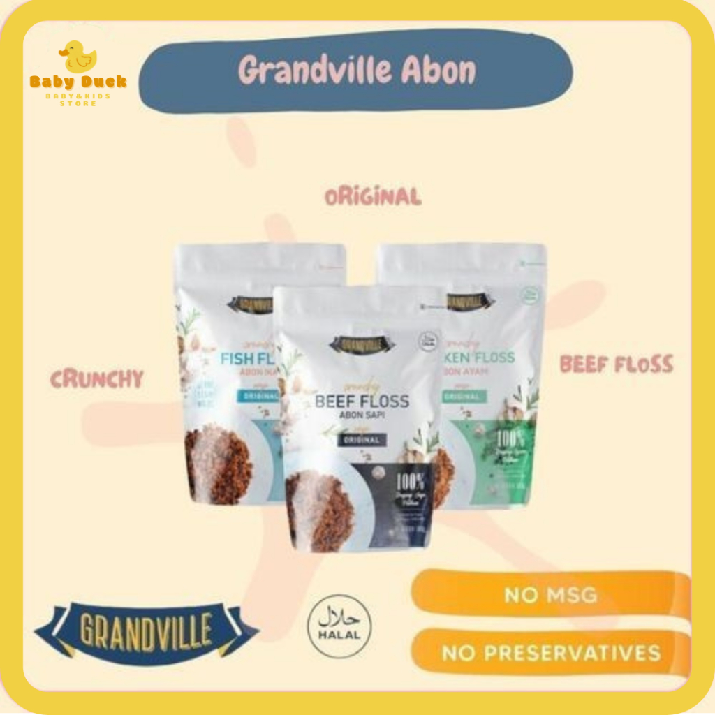 

Grandville Abon Non MSG Penambah Nafsu Makan MPASI Booster