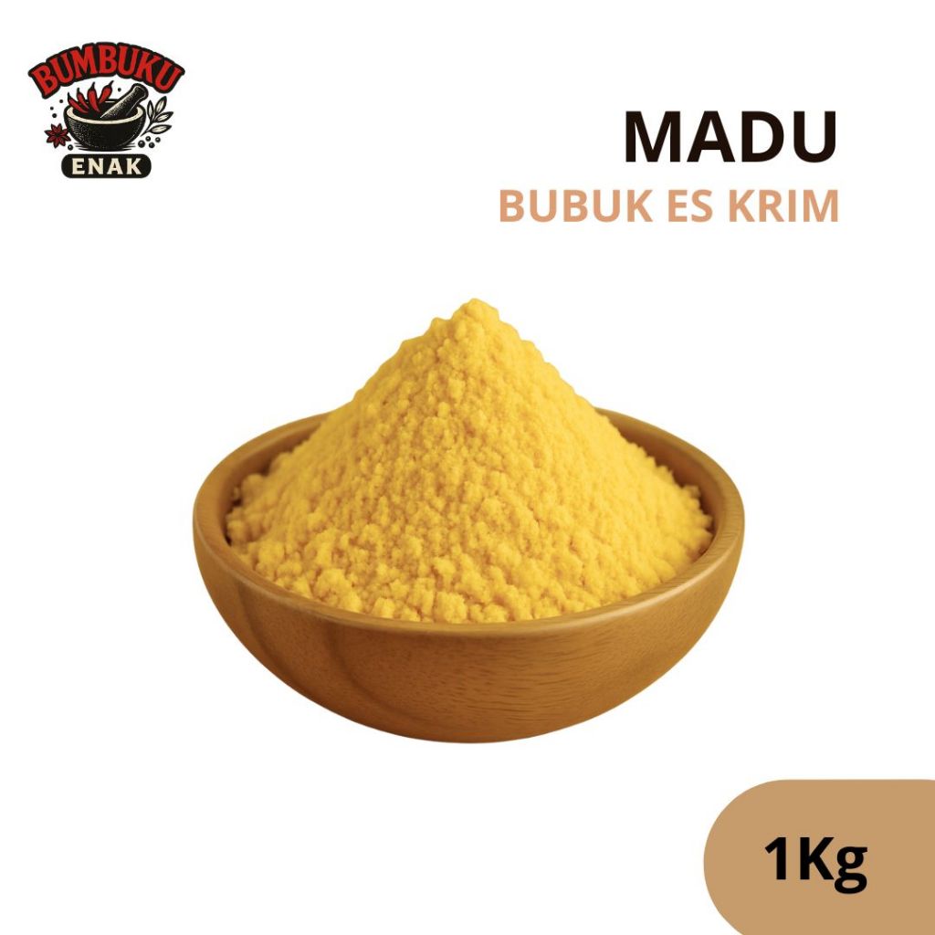 

Bubuk Es Krim Madu 1Kg – Rasa Manis Alami & Lembut, Praktis Diseduh, Cocok Jualan & Camilan Keluarga
