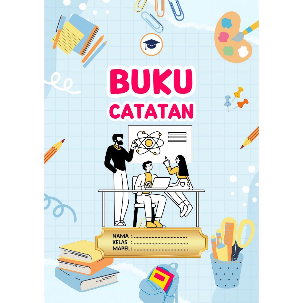

BUKU TULIS CUSTOM - GAYA MINIMALIS