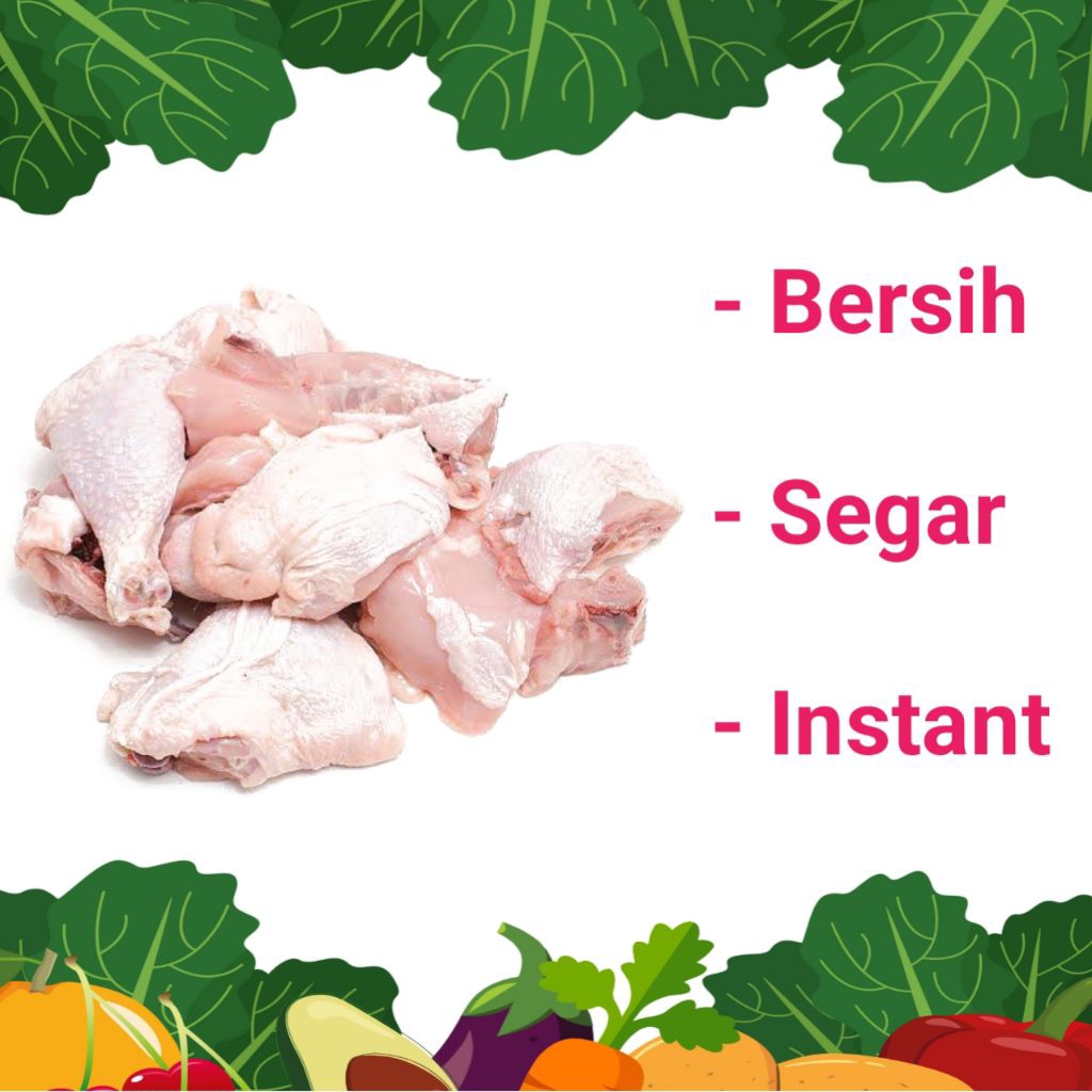 

DAGING AYAM POTONG SEGAR DAN BERSIH - PALEMBANG