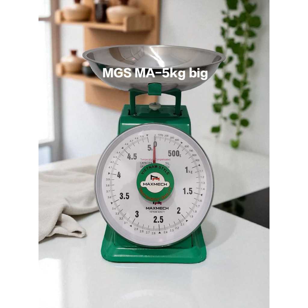 Timbangan duduk manual jarum Maxmech 5kg besar