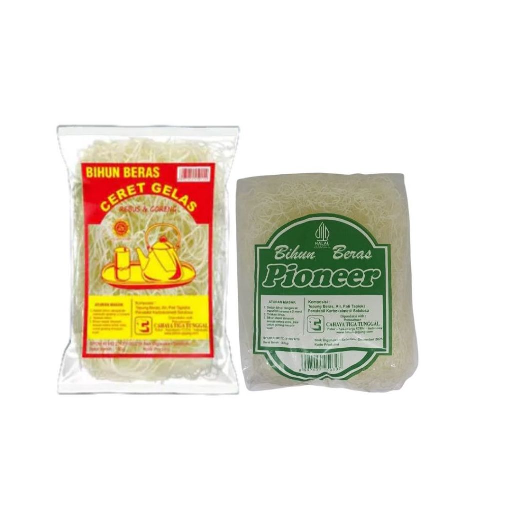 

Pioneer Bihun Beras Ceret Gelas 160GR & 320GR