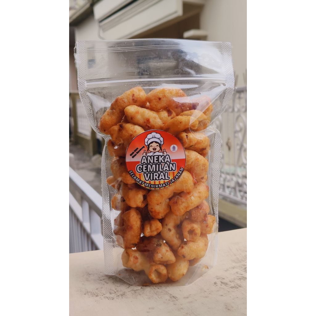 

Makaroni pedas manis asin gurih Makaroni renyah kualitas super