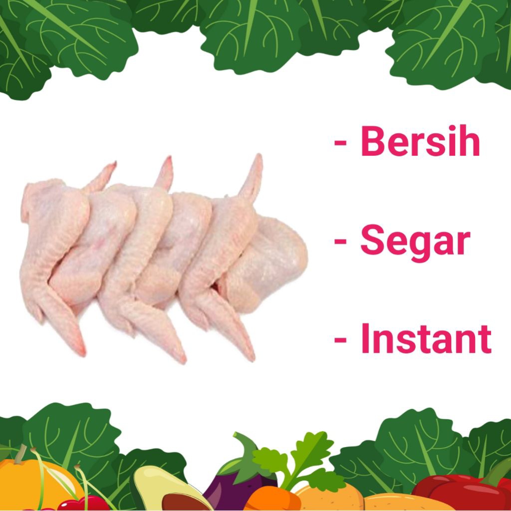 

SAYAP AYAM UTUH SEGAR DAN BERSIH - PALEMBANG