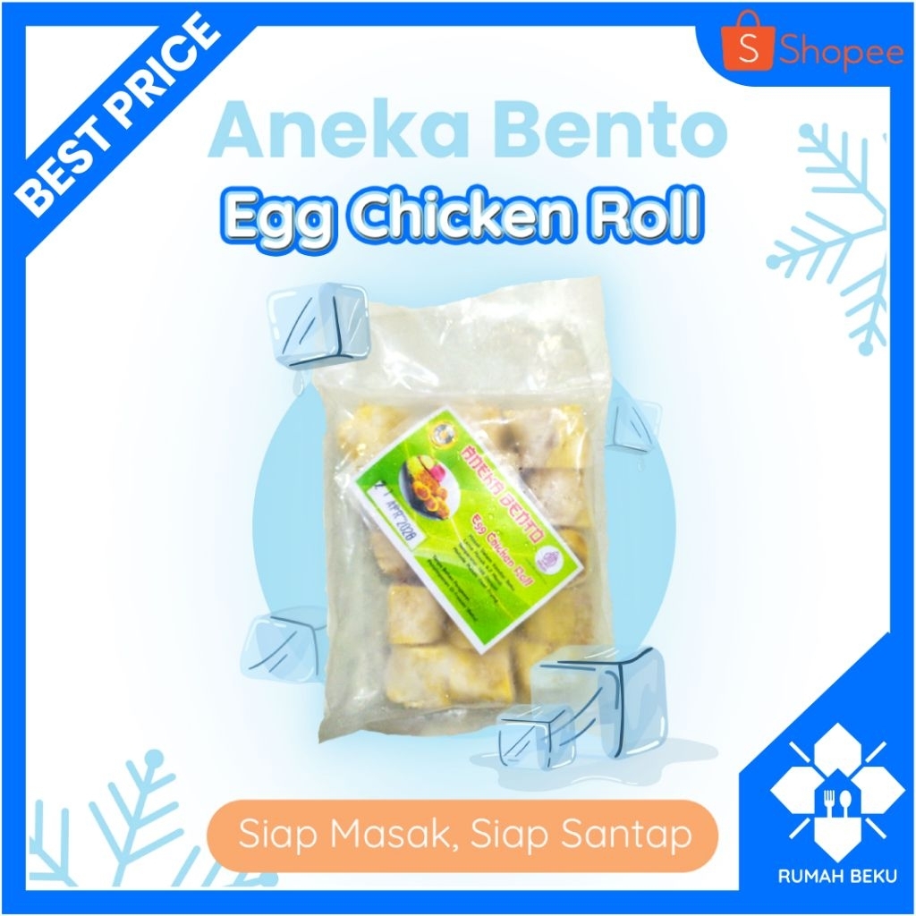 

Egg Chicken Roll Siap Goreng - Renyah & Gurih - 450gr | Rumah Beku