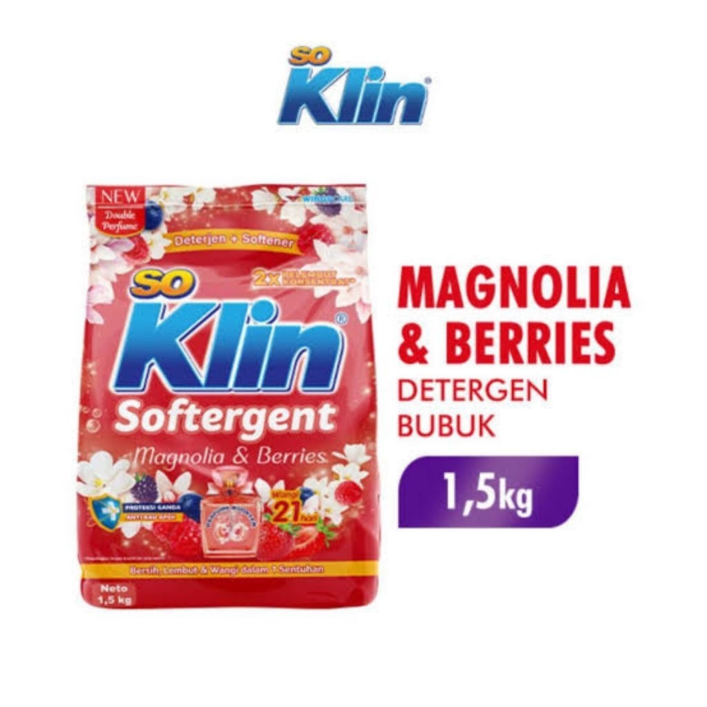 SO KLIN DETERGENT BUBUK 1,5KG