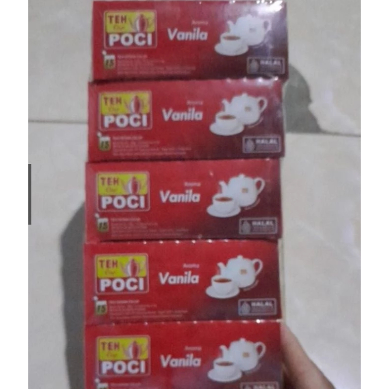 

Teh Cap Poci aroma Vanila