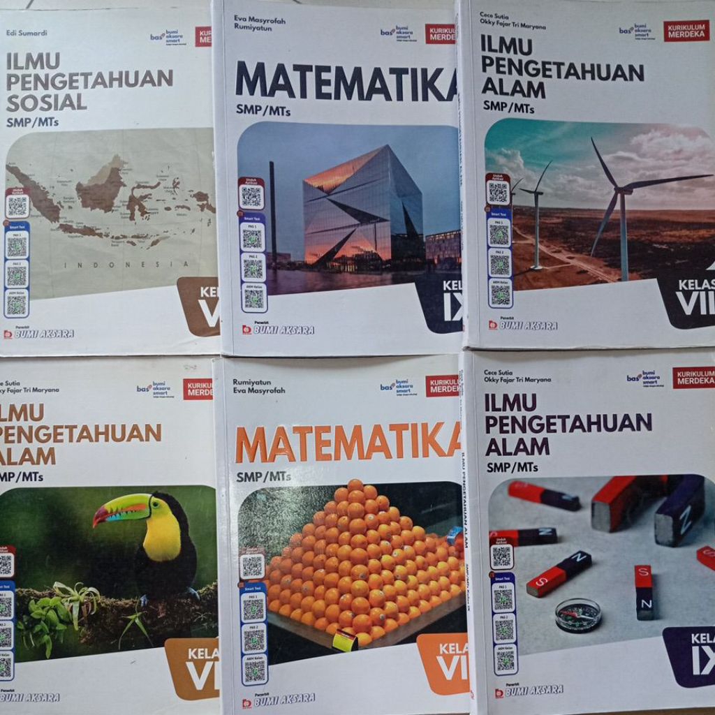 Pelajaran SMP BUMI AKSARA kurikulum merdeka Ips Matematika Ipa