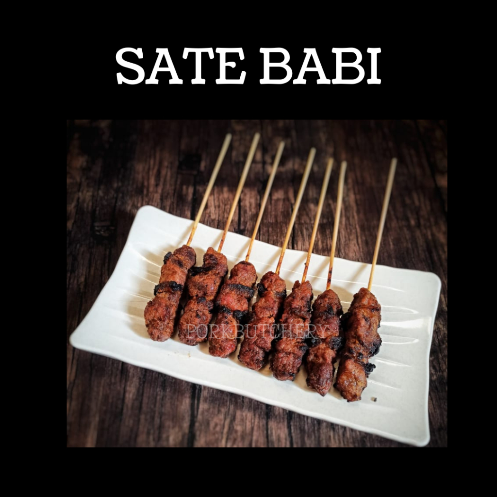 

Sate Babi Manis ( 1 porsi 10 tusuk)