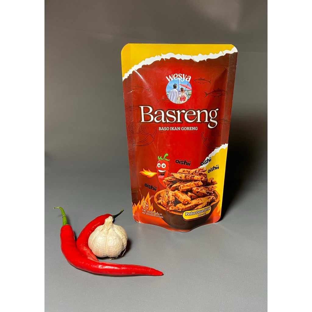 

Basreng pedas daun jeruk