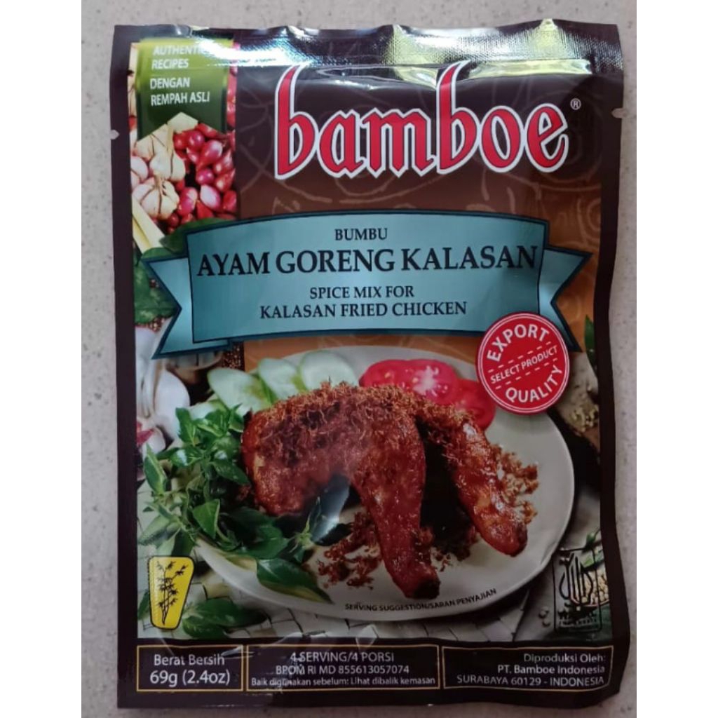 

Bumbu Ayam Goreng Kalasan