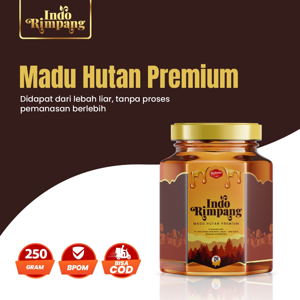 

Madu Hutan Premium Indo Rimpang - Solusi Alami untuk Imun Kuat dan Tubuh Sehat