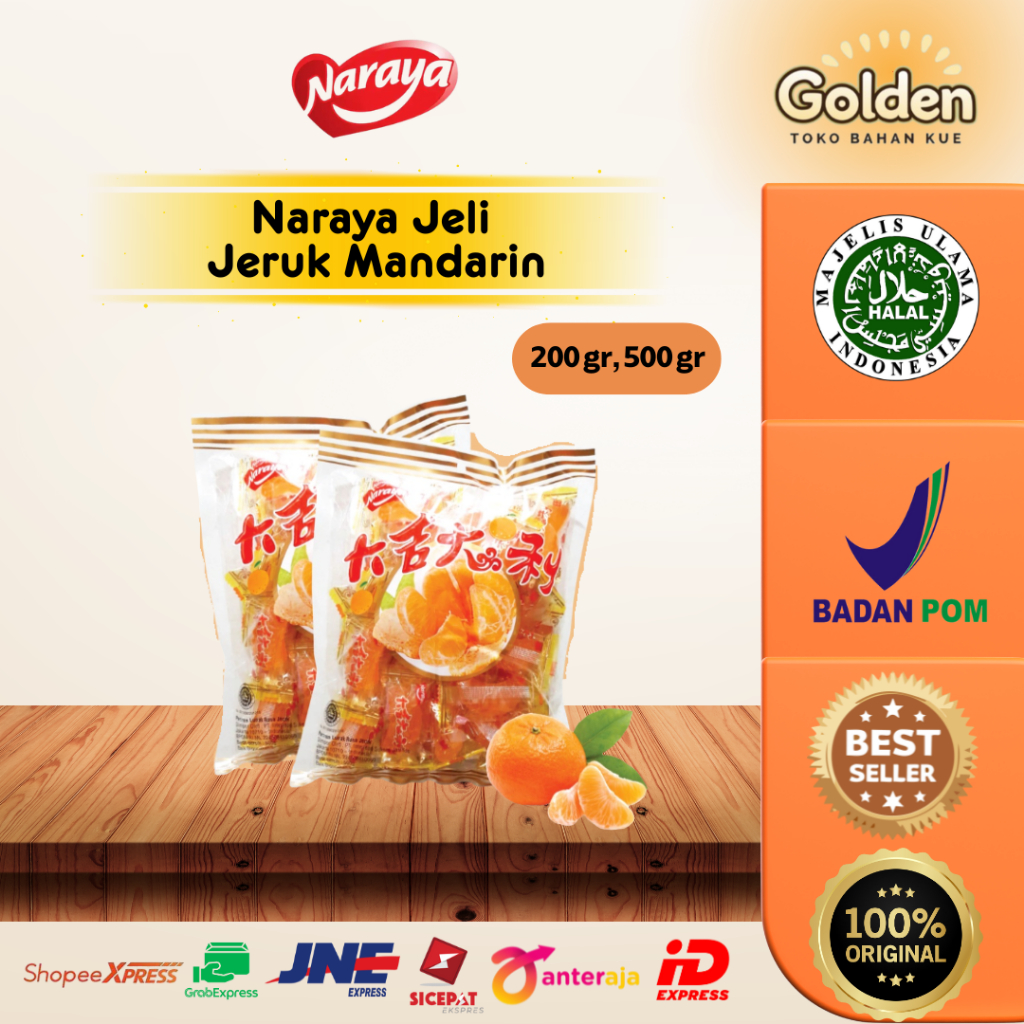 

Naraya Jeli Jeruk Mandarin