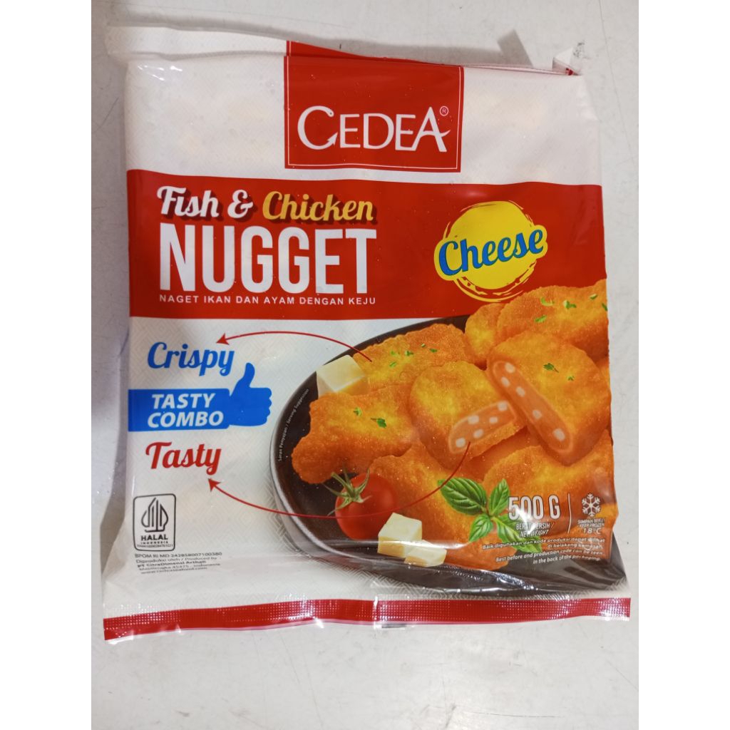 

Cedea Fish and Chiken Nugget Cheese 500gr