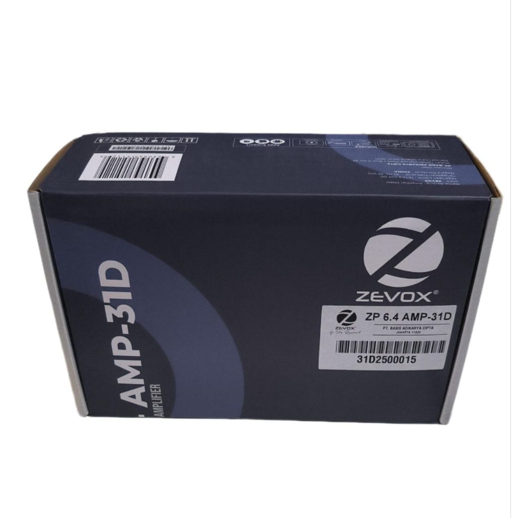 DSP ZEVOX ZP 6.4 AMP- DSP 31Band