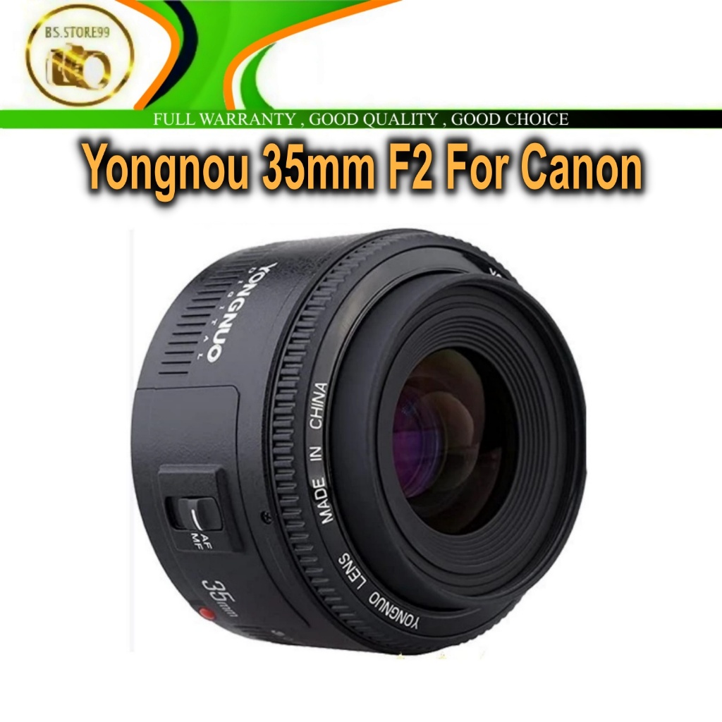 Yongnuo 35mm f/2 Lens for Canon EF - Lensa Yongnuo 35MM For Canon