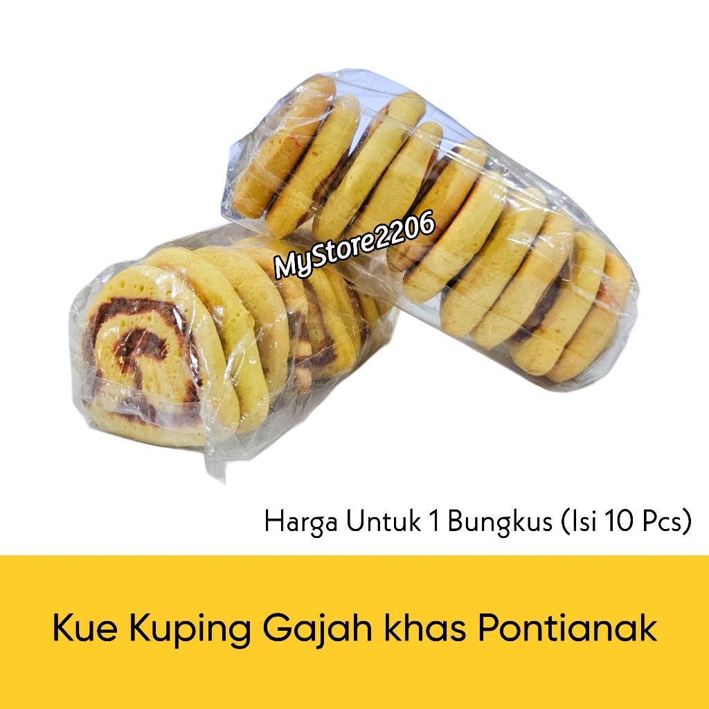 

Roti Jadul Kuping Gajah / Kue Jadul Kuping Gajah khas Pontianak Kalimantan Barat