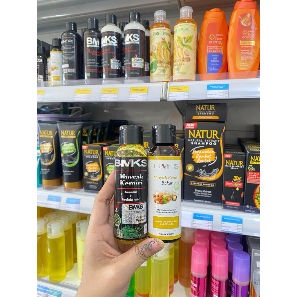 BMKS Minyak kemiri Bakar | Minyak kemiri Original 100ml