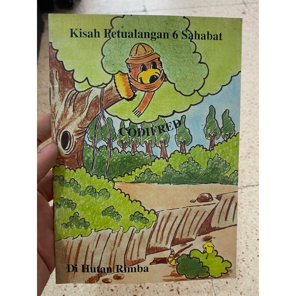 buku anak kisah petualangan 6 sahabat di hutan rimba