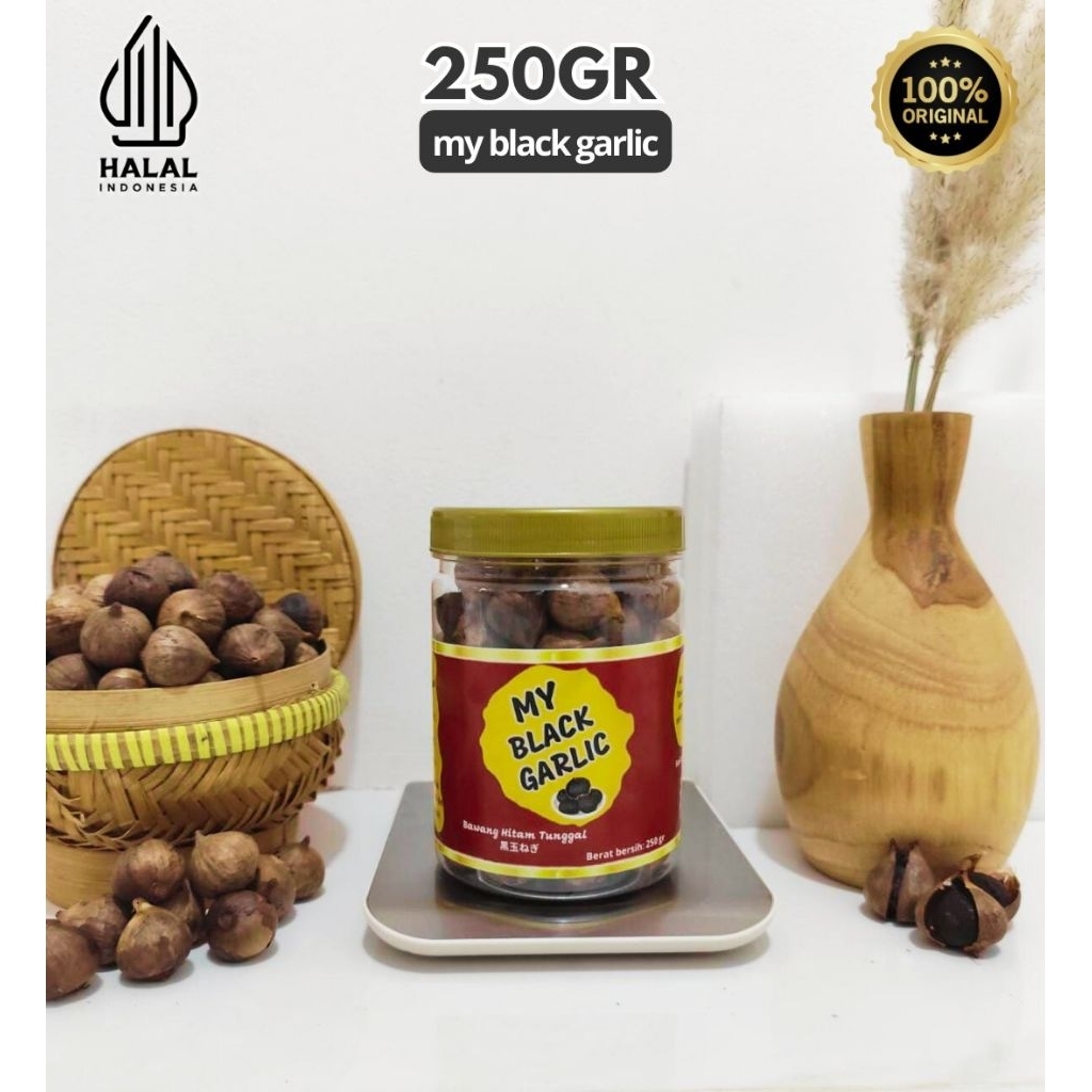 

My Black Garlic (Bawang hitam solo) 250gram