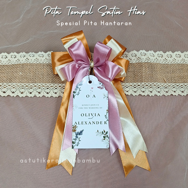 

Pita Hantaran Wedding Spesial Jumbo Size Bonus Kawat Ikat Emas/Isi lem