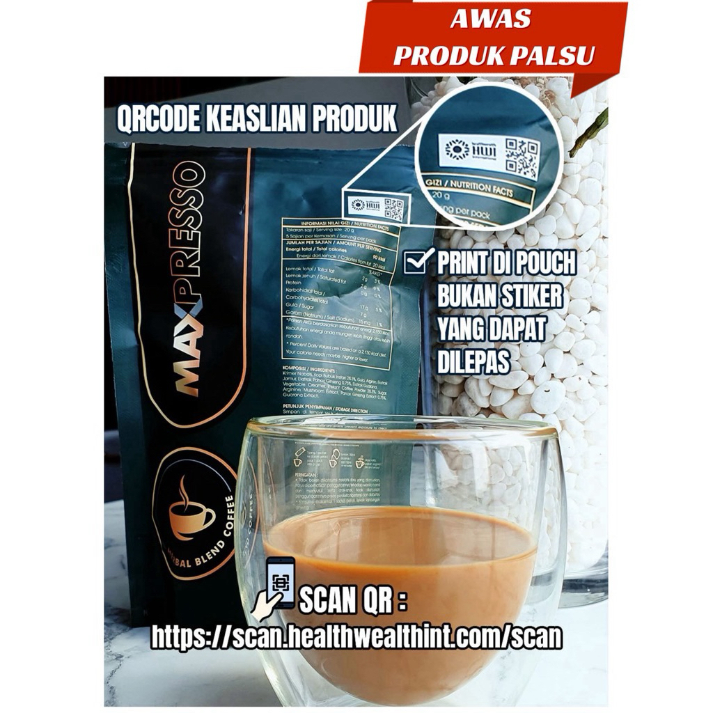 

PROMO 9.9_MAXPRESSO ORIGINAL_BPOM_KOPI GINSENG STAMINA PRIA