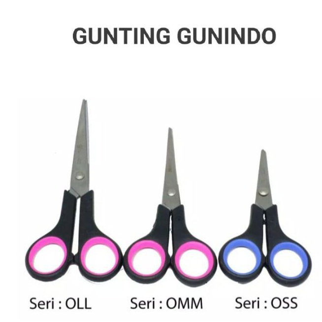 

Gunindo Gunting Kecil Sedang Besar OSS OMM OLL / Gunting Gunindo OSS Motif Random