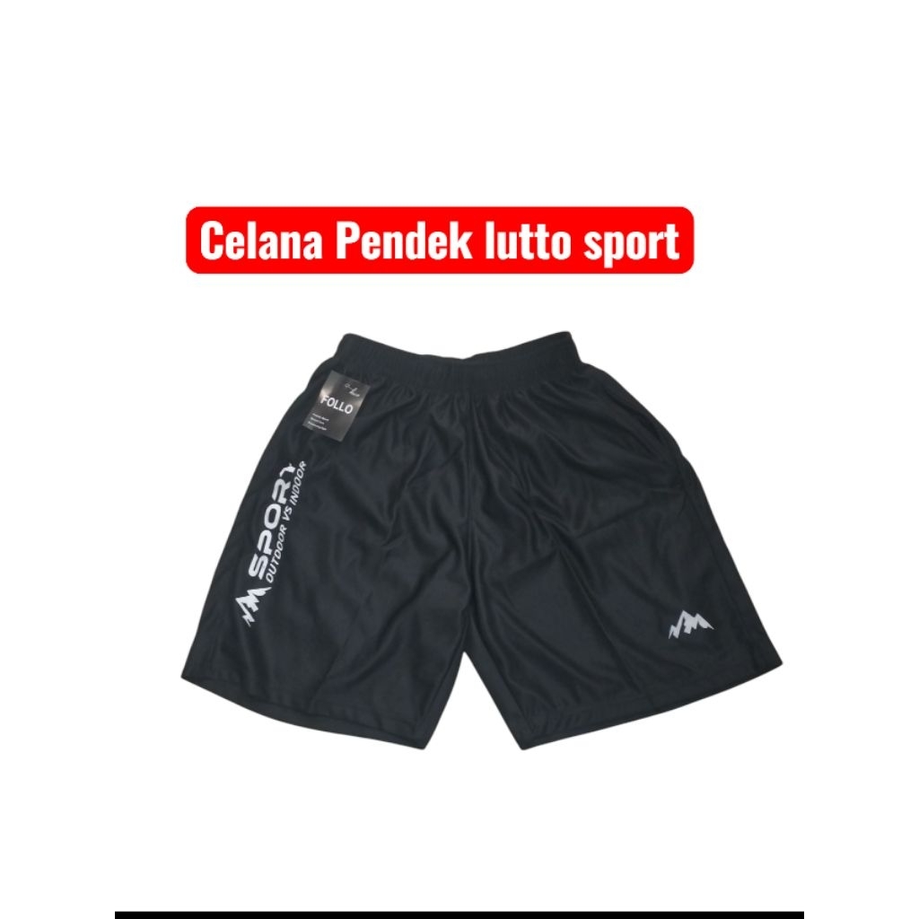 Celana Pendek lutto Alpina sport olahraga unisek
