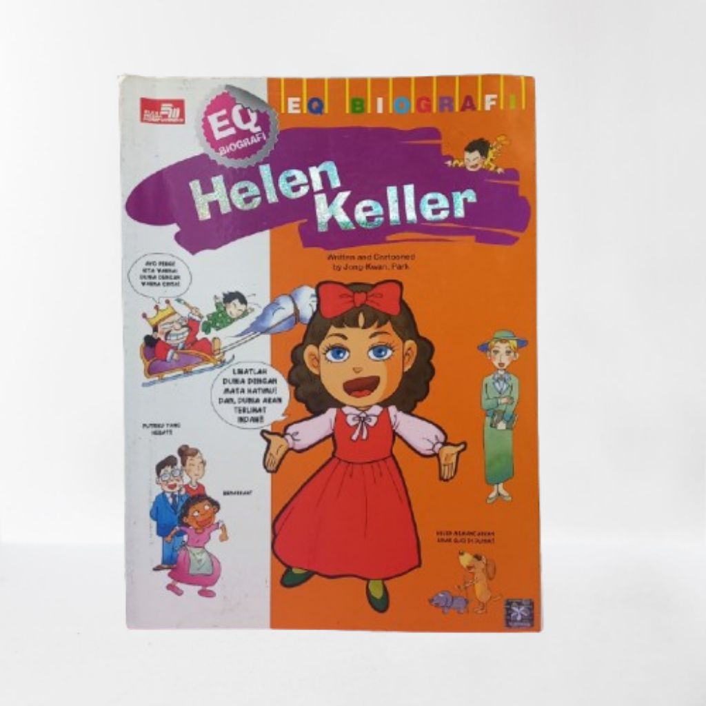Buku Edukasi Anak anak Helen Keller - Buku Preloved (Bekas)
