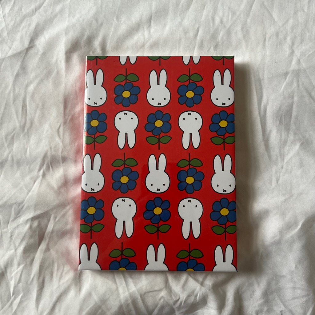 

Red Miffy Hardcover Notebook - buku catatan / buku tulis A5