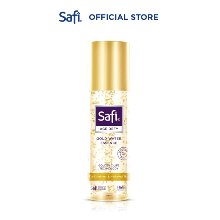 GIMMICK - SAFI - Age Defy - Gold Water Essence 100ml - Serum Wajah Anti Aging