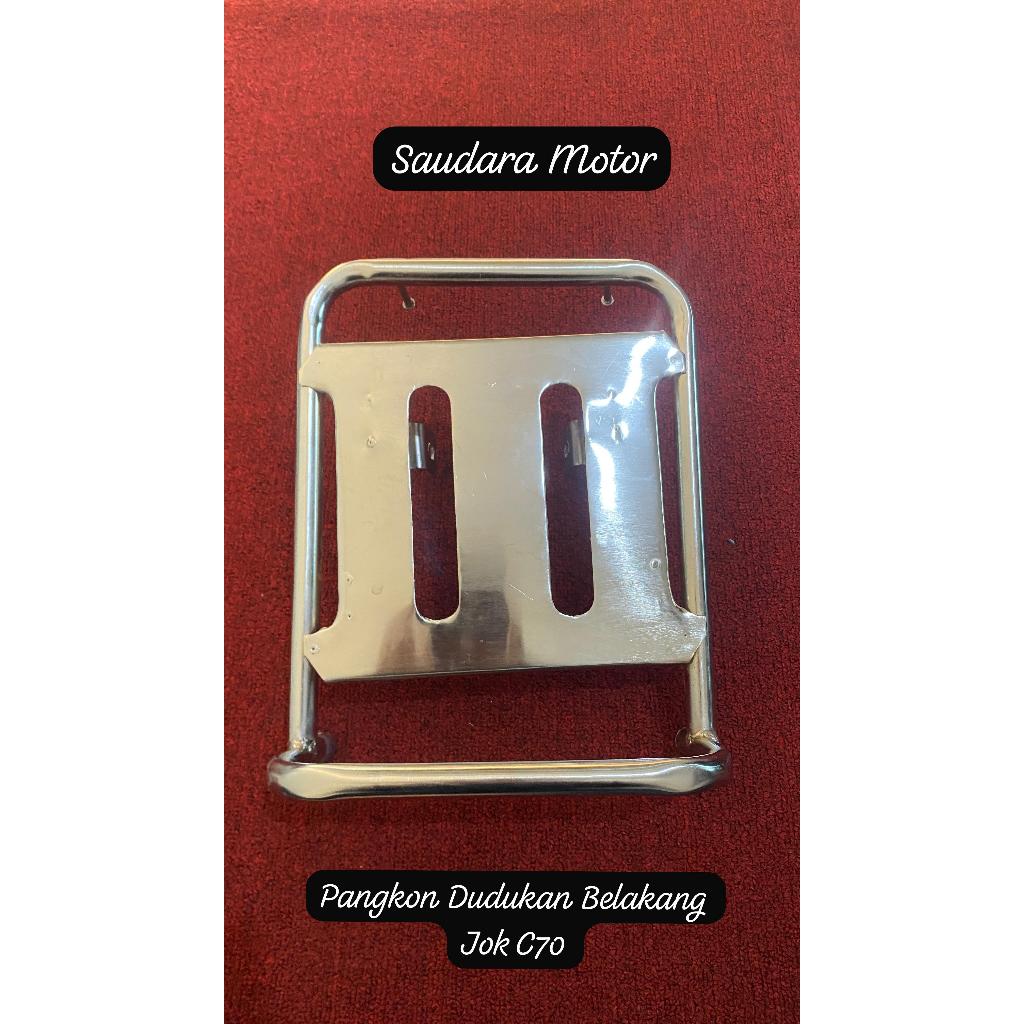 Dudukan Belakang Jok C70 Pangkon Dudukan Jok C70