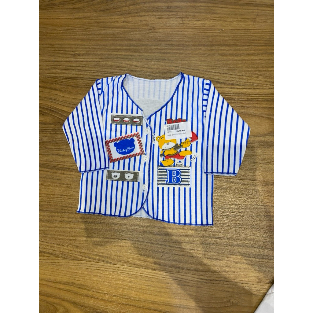 BABYSHOPALIF baju anak baby newborn sepotong motif garis garis