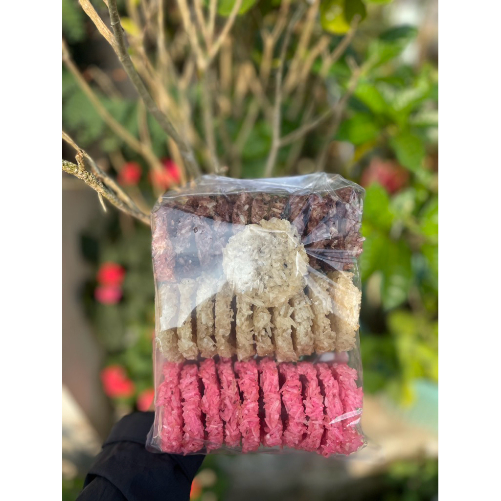 

Rengginang mentah asli ketann