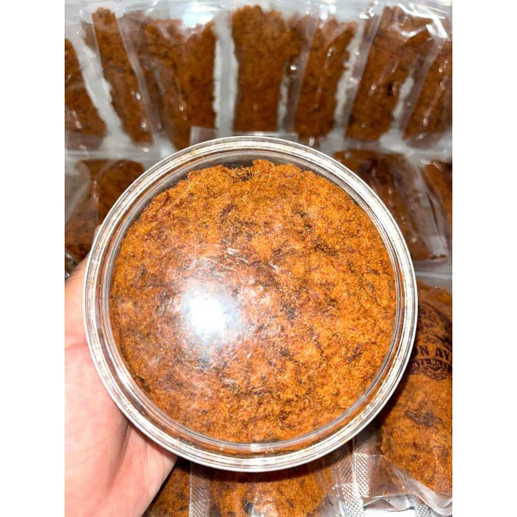 

abon ayam inti rezeki toples 100gr