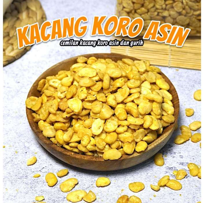 

KACANG KORO ASIN 250 GRAM