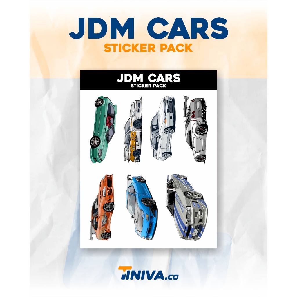 

Sticker Pack JDM Cars | Sticker Vinyl | Untuk HP, Laptop, Helm, Motor, Mobil, Tumblr