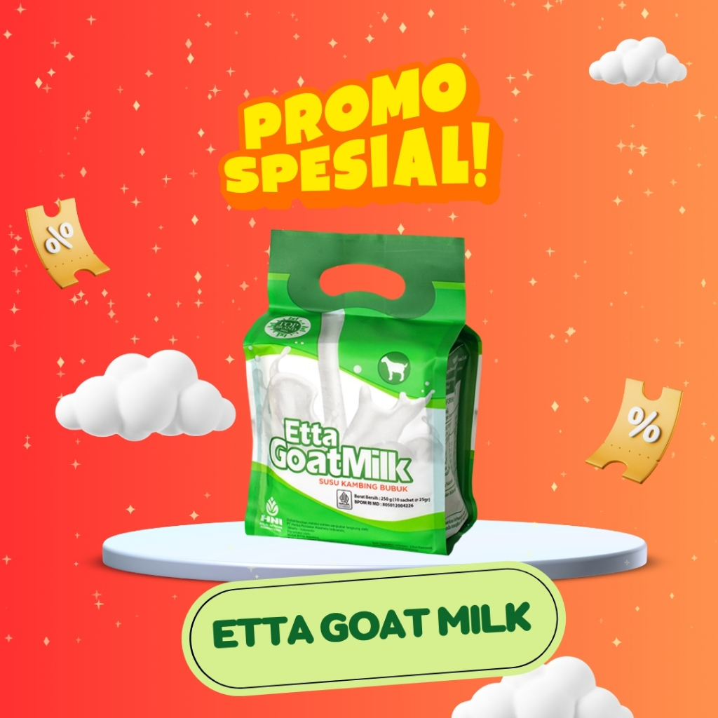 

Etta Goatmilk Susu Etawa Herbal – Atasi Maag, Nyeri Haid dan Bantu Program Hamil