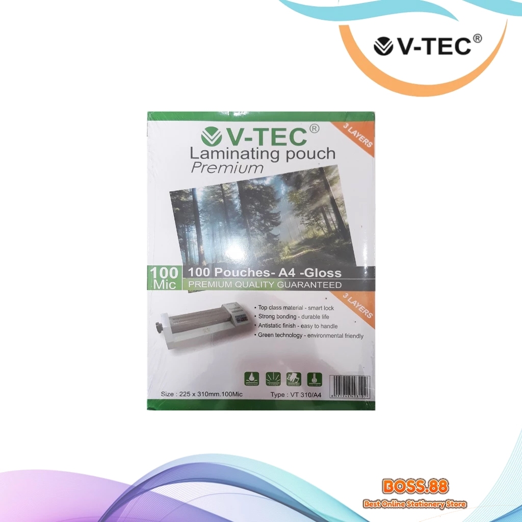 

MIKA LAMINATING V-TEC A4 (1 PACK)