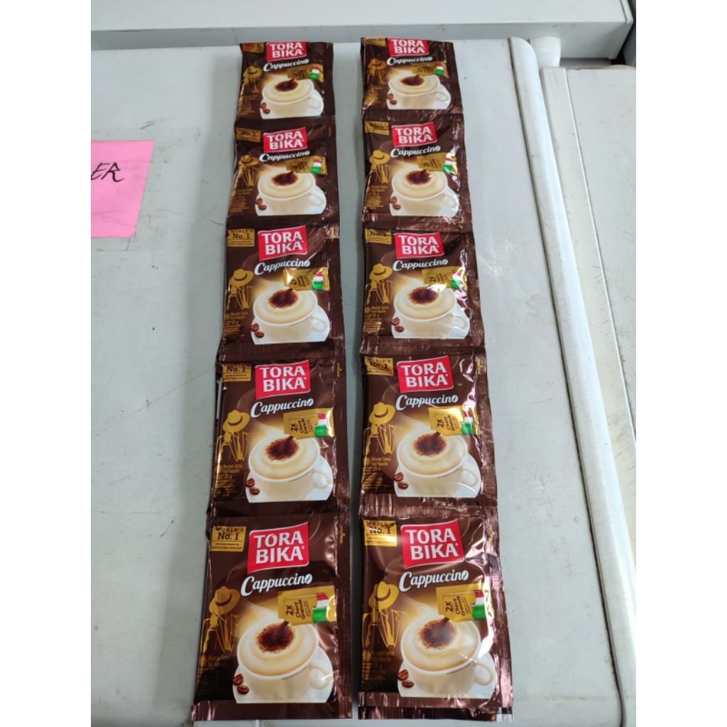 

TORA BIKA CAPPUCINO 1 RENCENG 10 SACHET
