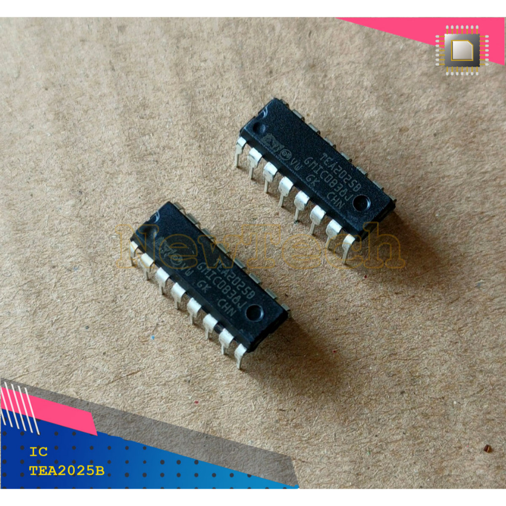 IC TEA2025 TEA2025B TEA 2025 2025B Stereo Audio Amplifier
