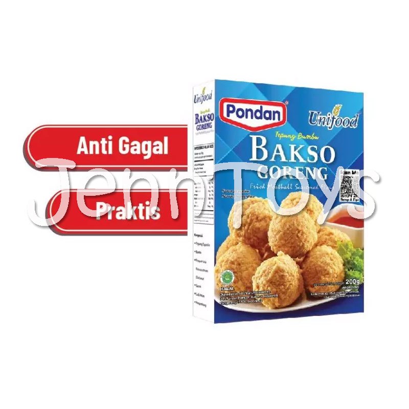 

Pondan Unifood Tepung Bakso Goreng 200g