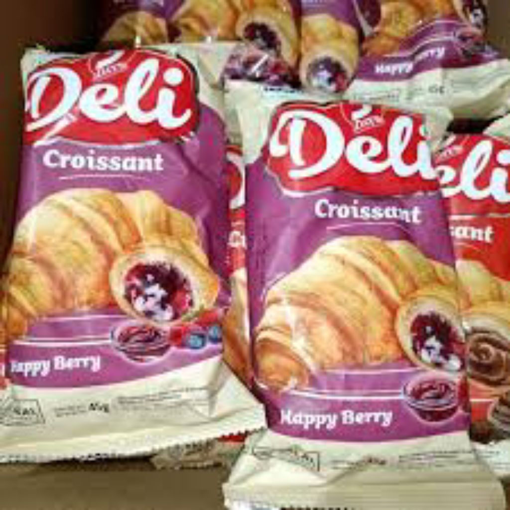 

5 DAYS DELI CROISSANT MILKY CHOCO/HAPPY BERRY 45 G /Pcs