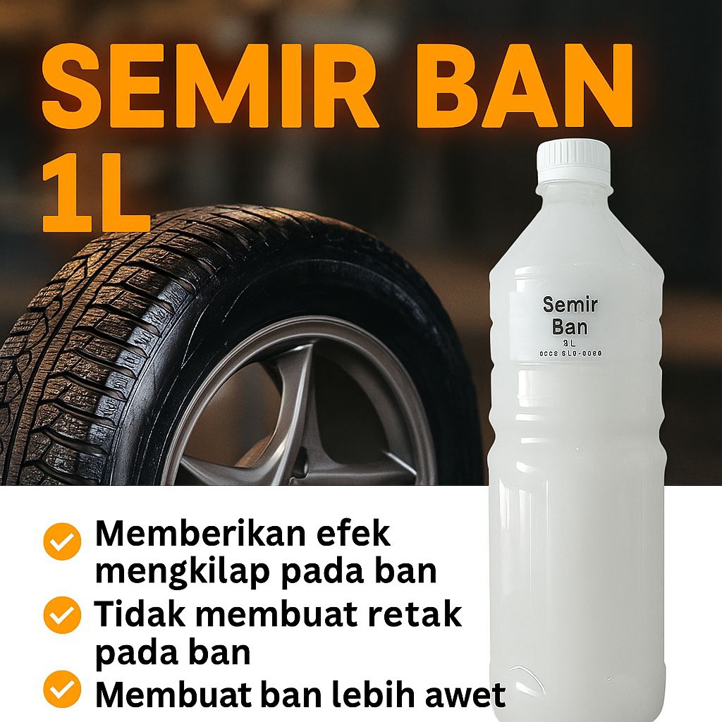 Semir Ban / Kit Pengkilat Body Motor / STP / Silicone Emulsion 1 Liter