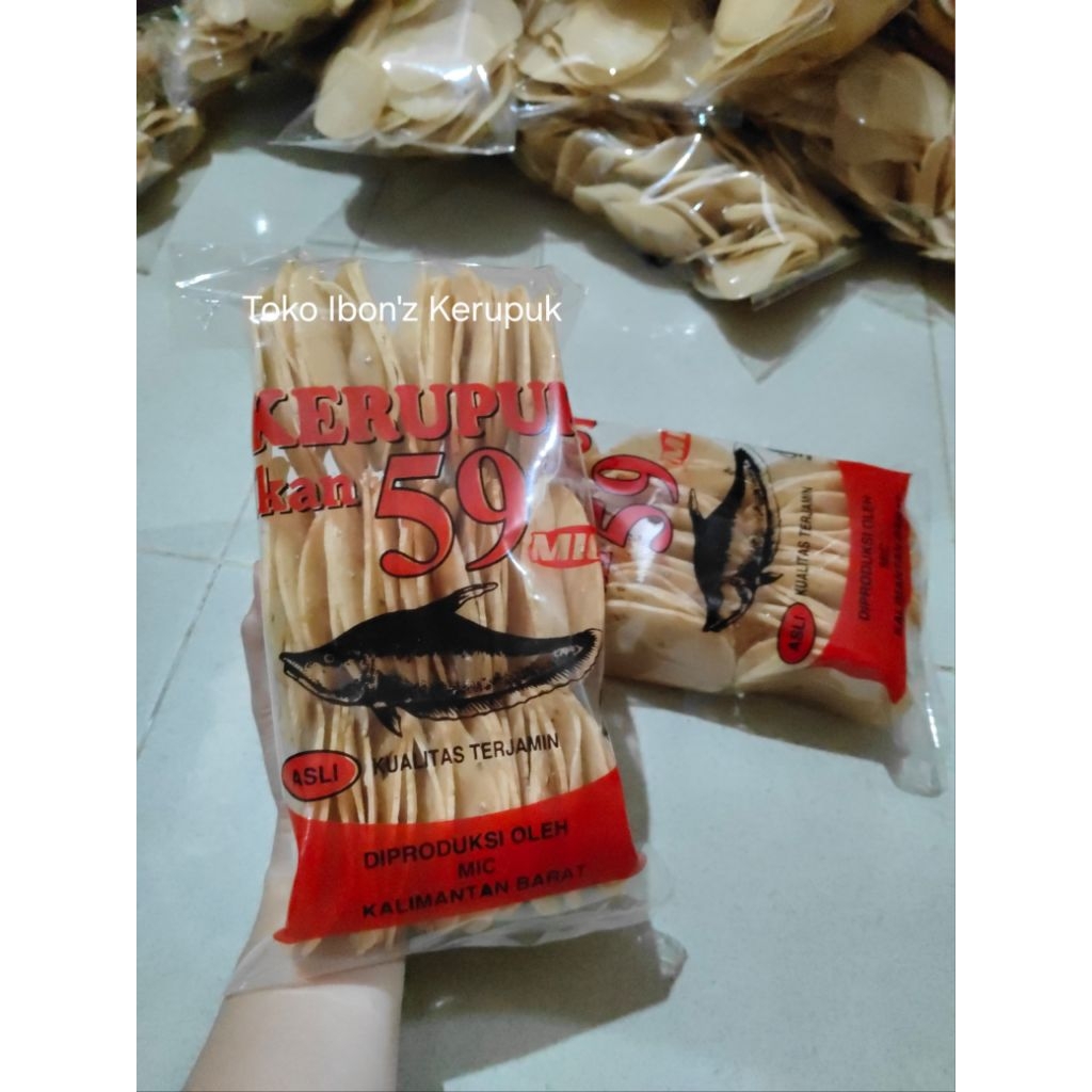 

Kerupuk ikan 59 mic khas Pontianak 500 gram Cemilan Keripik - Kerupuk Ikan Pontianak - Keping susun