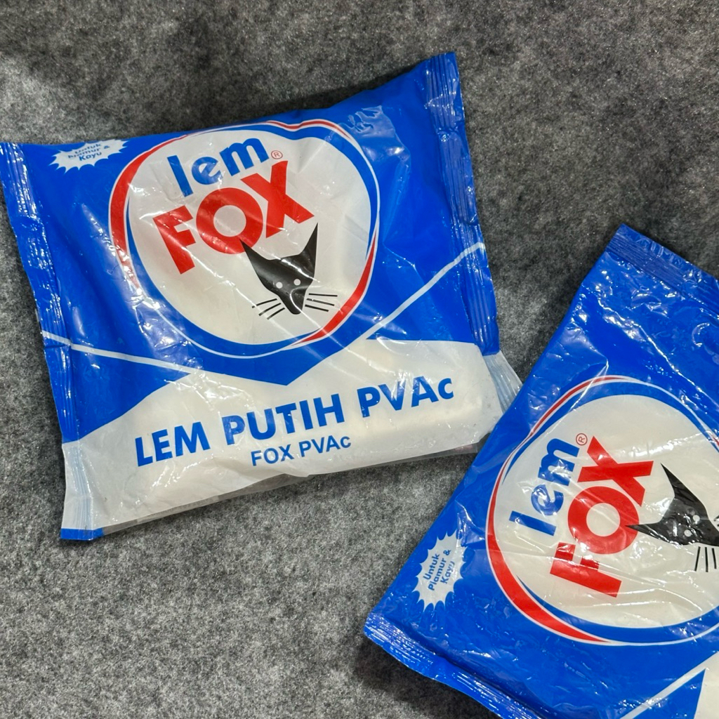 

Lem Fox Super 350 gram Untuk Plamur dan Kayu