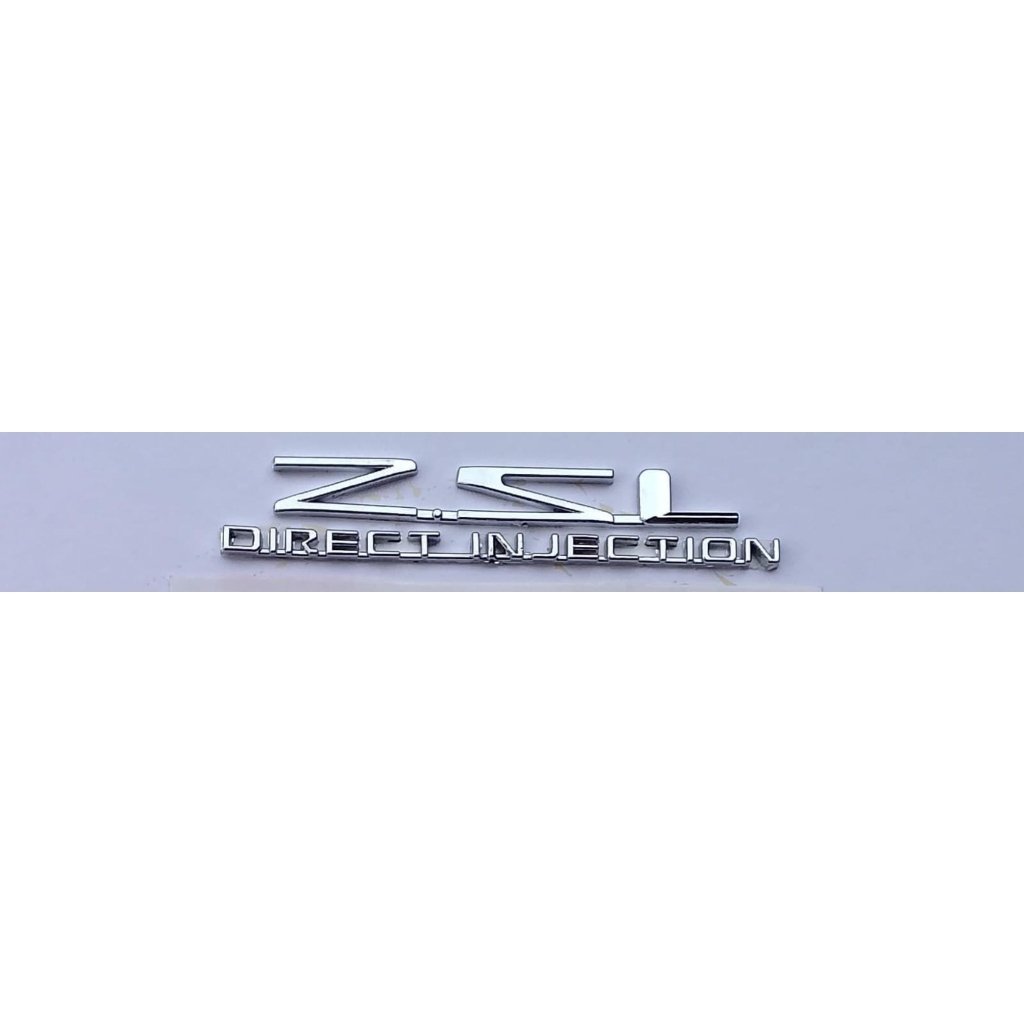 Emblem Logo panther 2.5L Direct Injection isuzu panther 2.5 L / panter 2.5 L / panther
