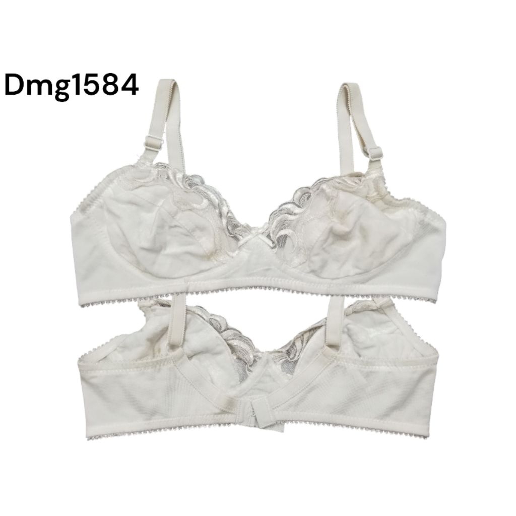 #E Dmg1584 bra branded bra tanpa busa tanpa kawat bra Riject size 32